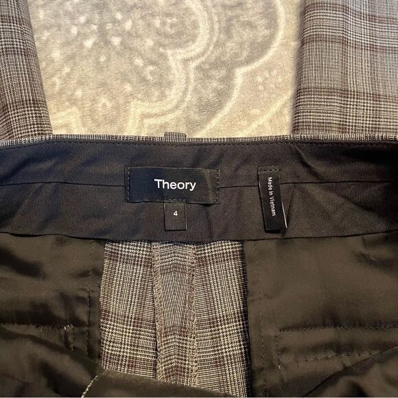 Theory women’s Flannel pants - Picture 3 of 4